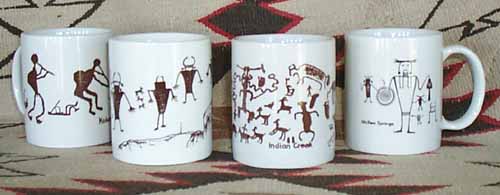 petroglyph mugs